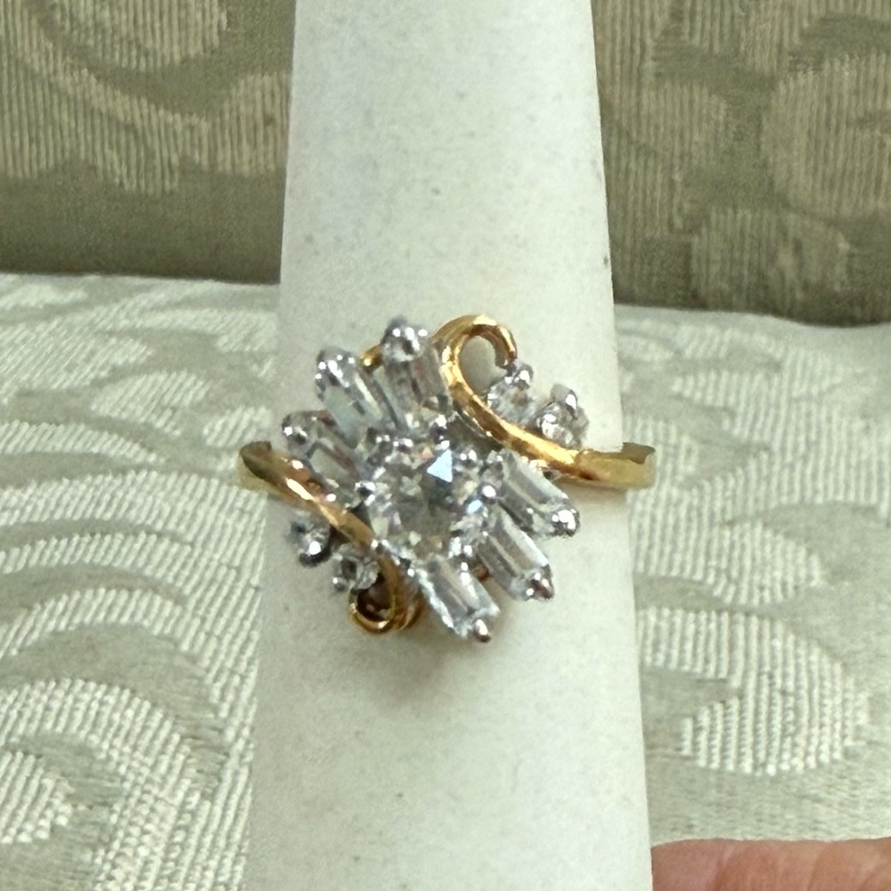 Vintage Crystal Ring